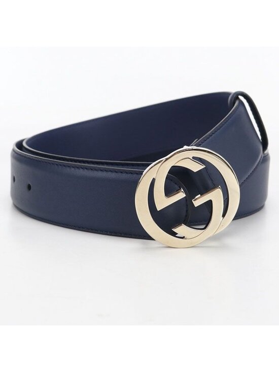 Gucci Interlocking Belt Leather